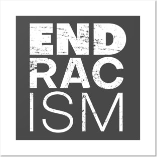 End Racism - Social Justice Posters and Art